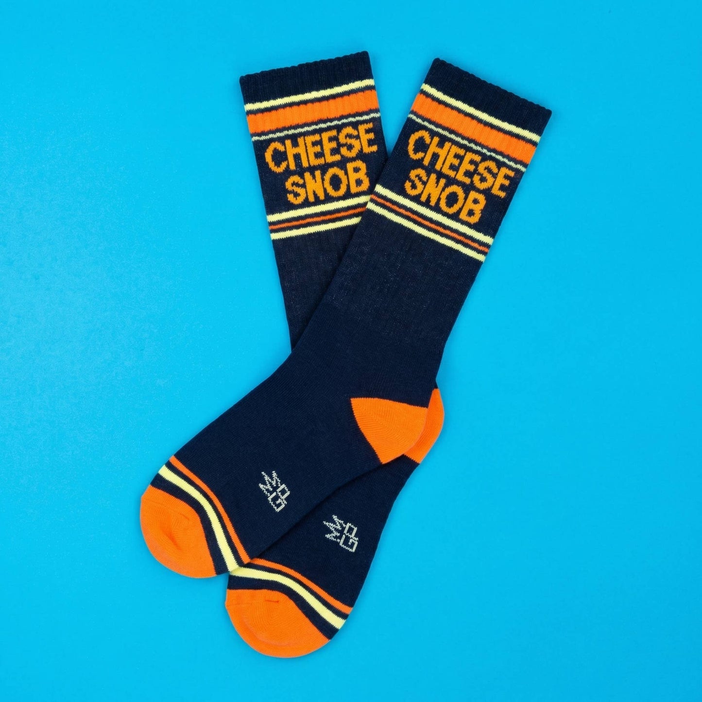 Cheese Snob Gym Crew Socks