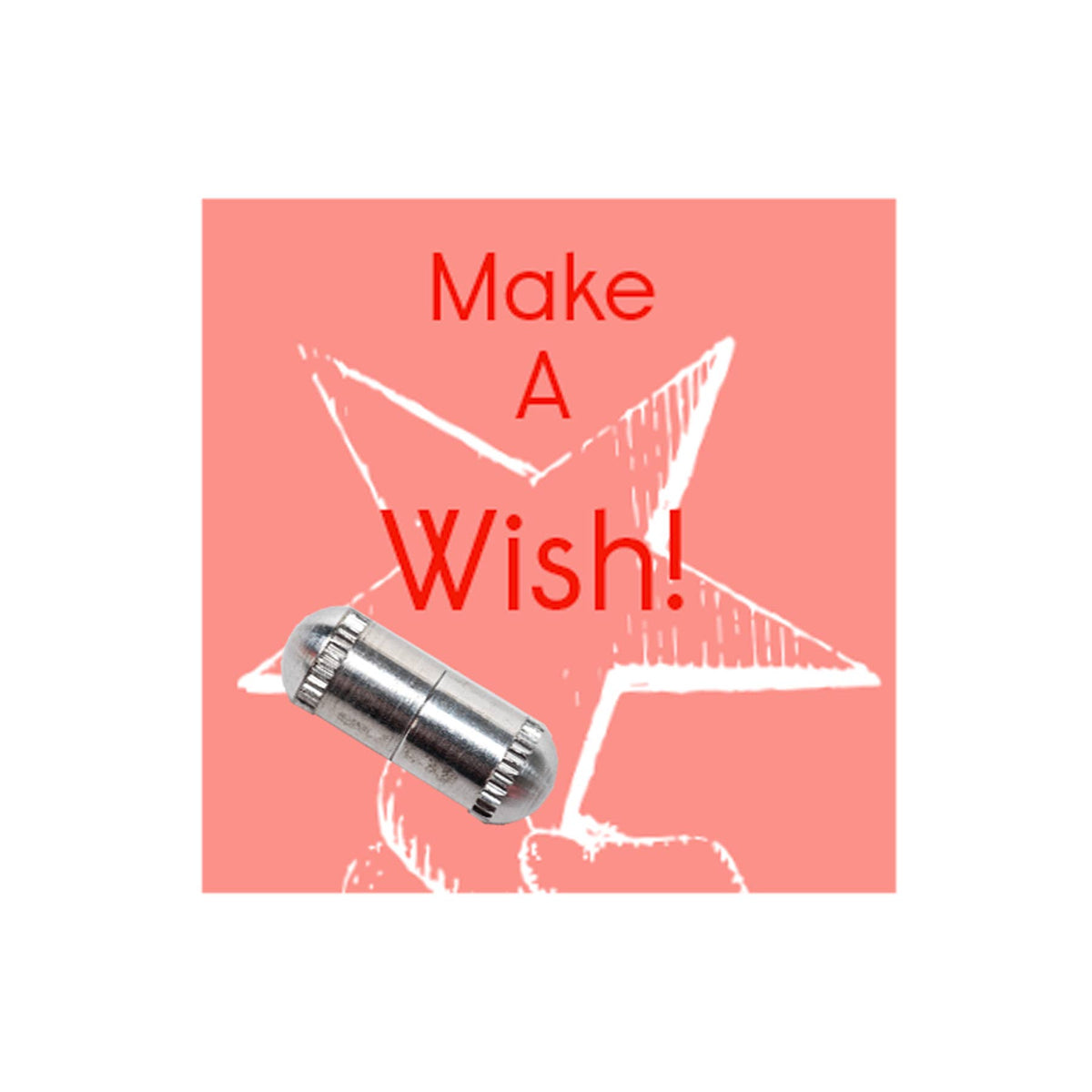 Wish Capsule w/Paper Scroll - Good Fortune - Assorted Styles