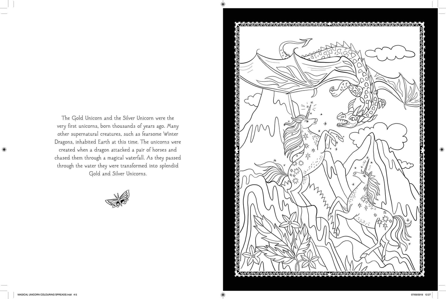Magical Unicorn Society Official Coloring Book