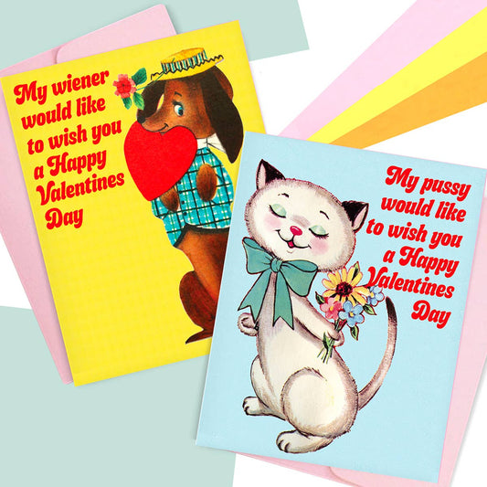 My Pussy Valentine's Day Card