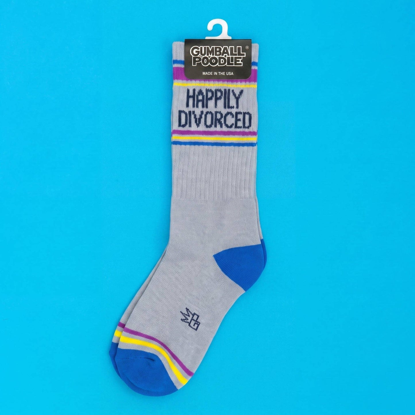 Happily Divorced Gym Crew Socks