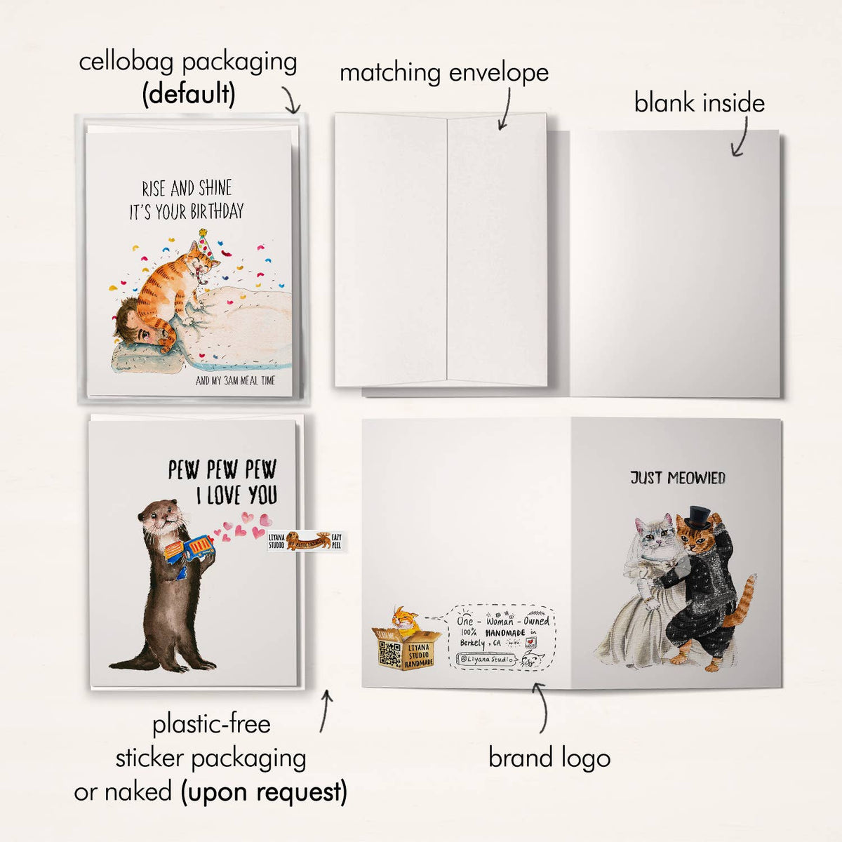 Gray Hare - Funny Birthday Card