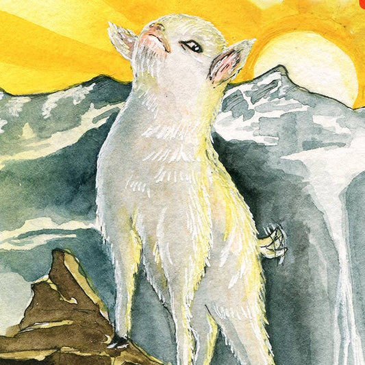 You Are The Goat - Funny Encouragement Card