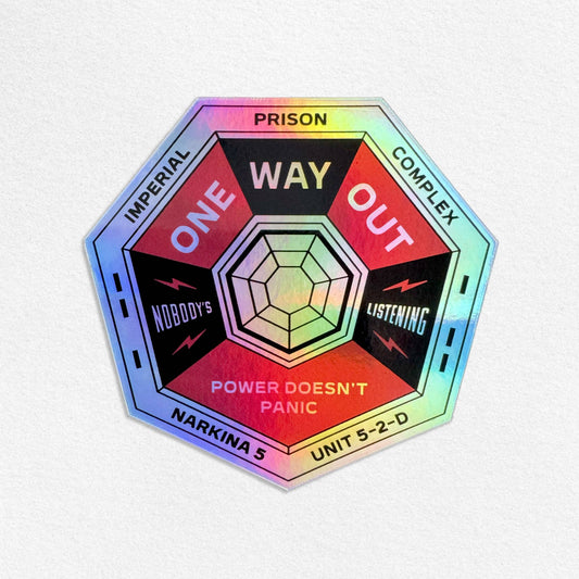 Star Wars One Way Out Holo Sticker