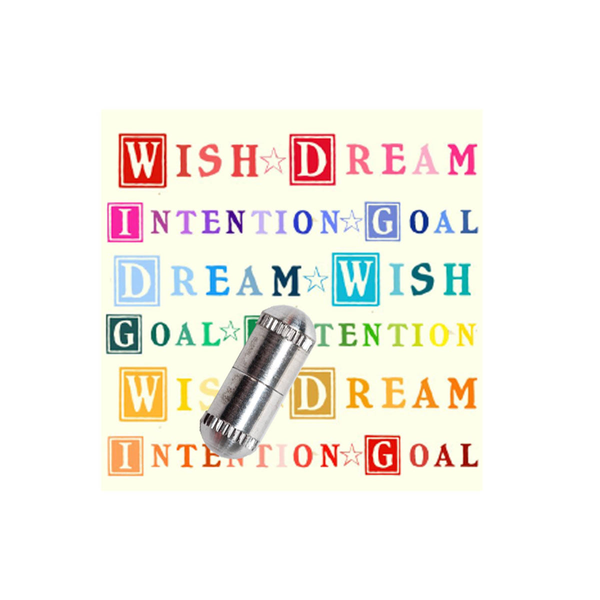Wish Capsule w/Paper Scroll - Good Fortune - Assorted Styles