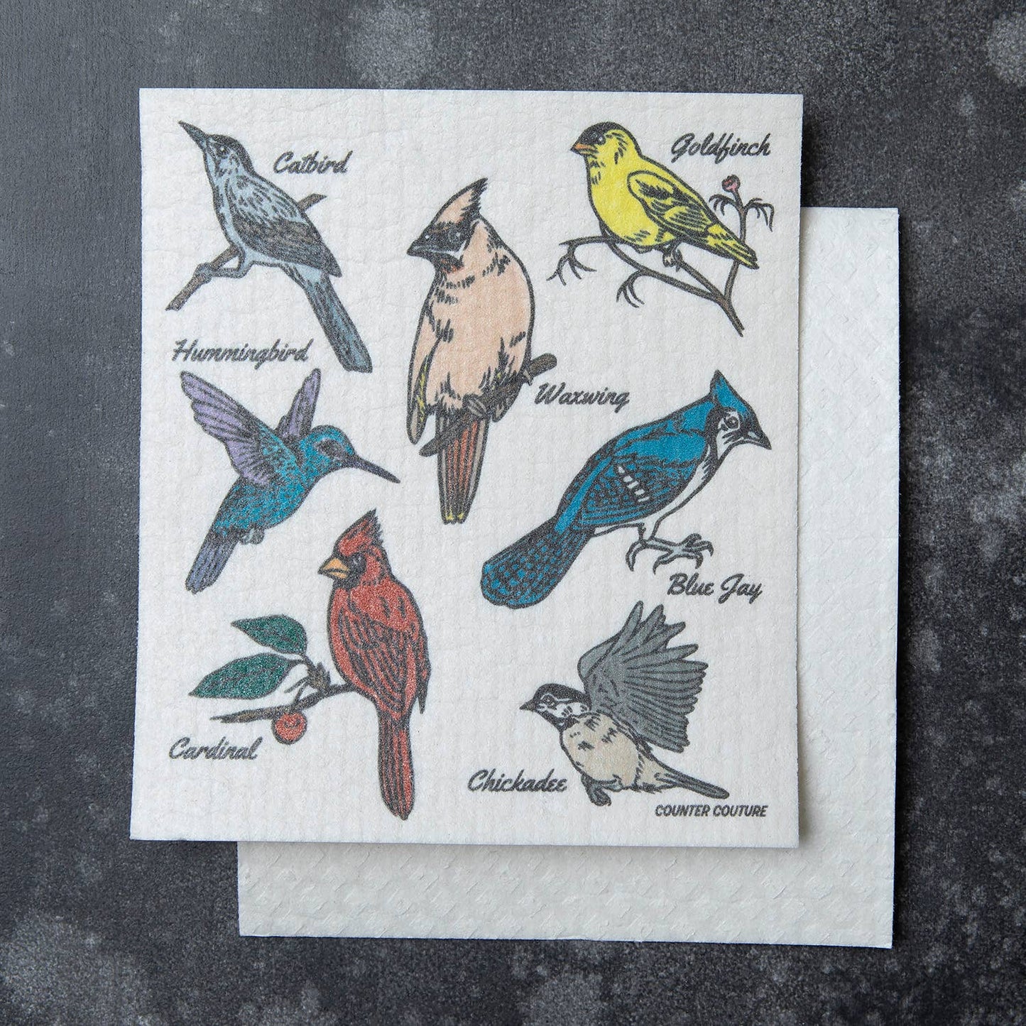 Bird Swedish Dishcloth