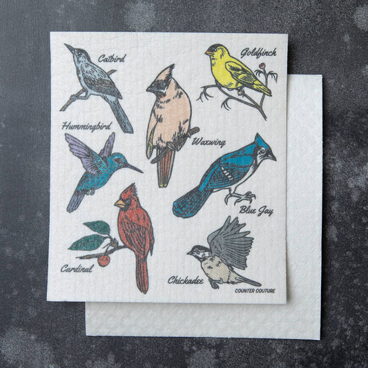 Bird Swedish Dishcloth