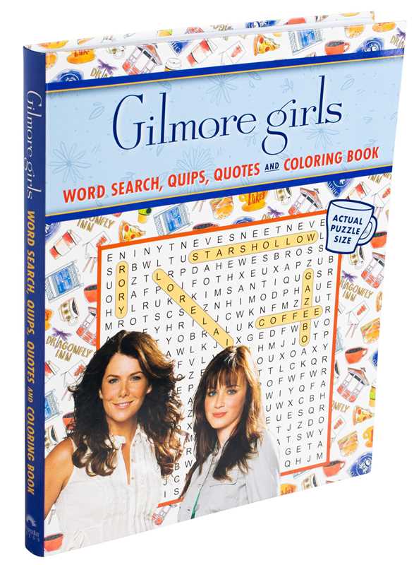 Gilmore Girls Word Search, Quips, Quotes and Coloring Book by Editors of Thunder Bay Press