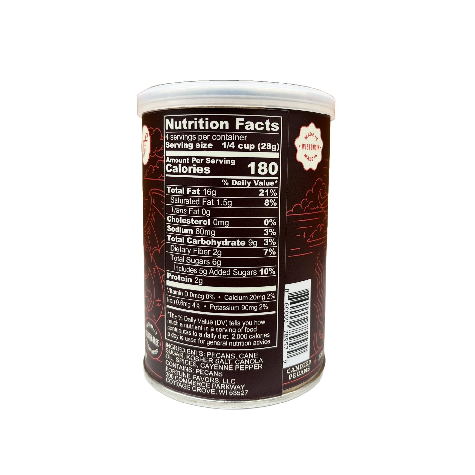 4oz Fortune Favors The Spicy Candied Pecans - The Regal Find