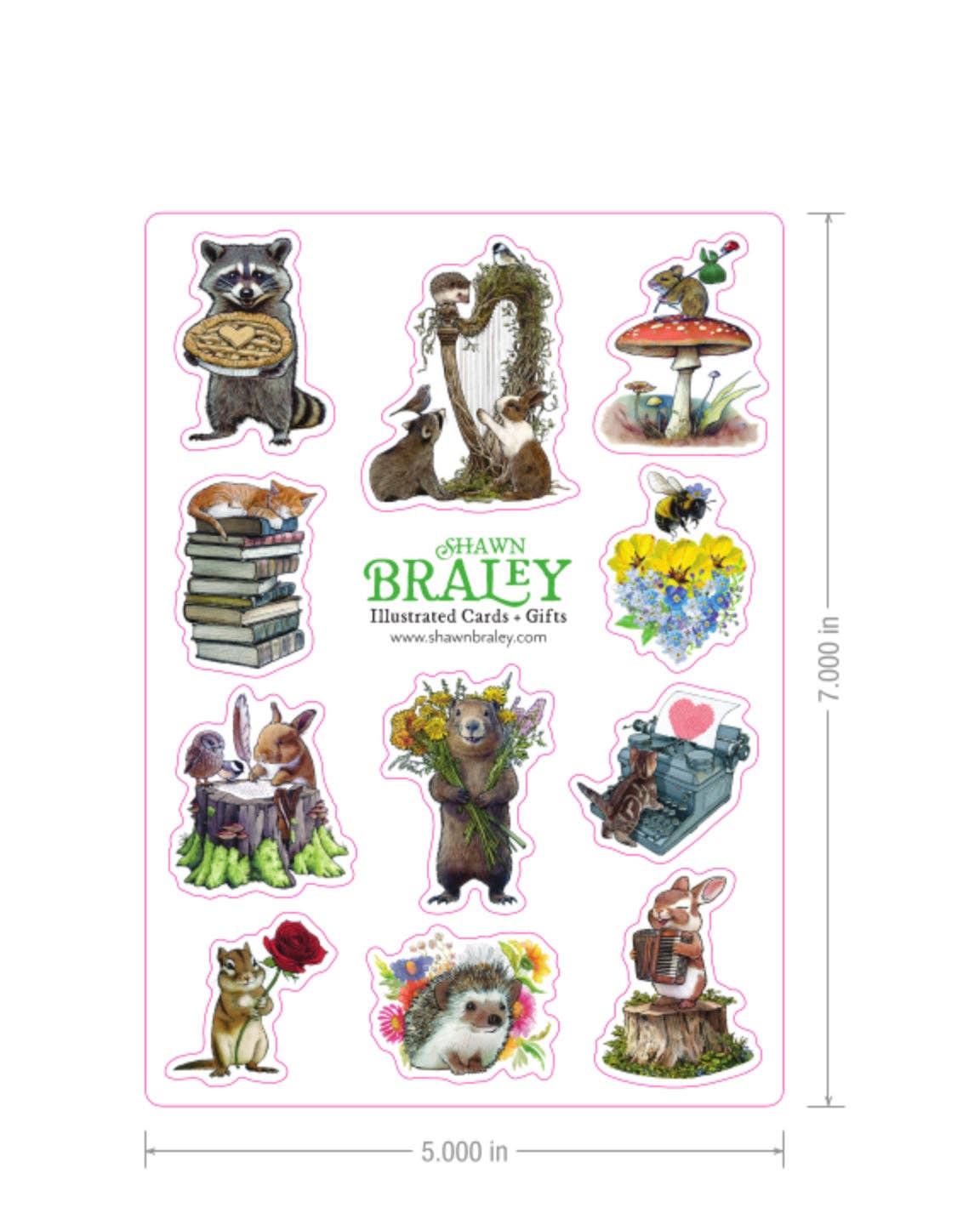 Vinyl Sticker Sheet