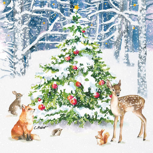 BEV-WINTER FOREST