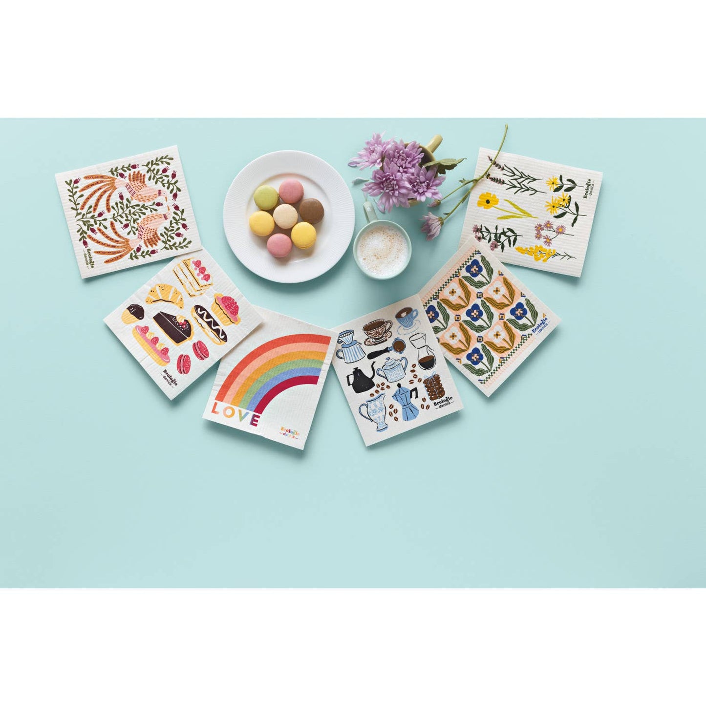 Love is Love Pride Swedish Dishcloth