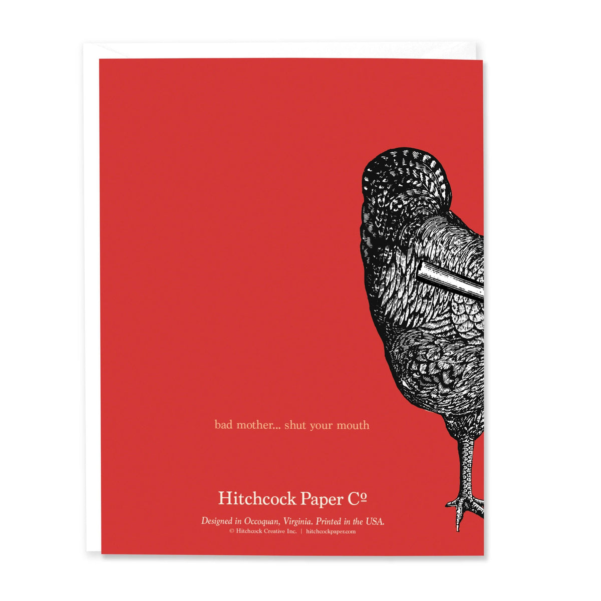Bad Axe Mother Clucker Congratulations Card