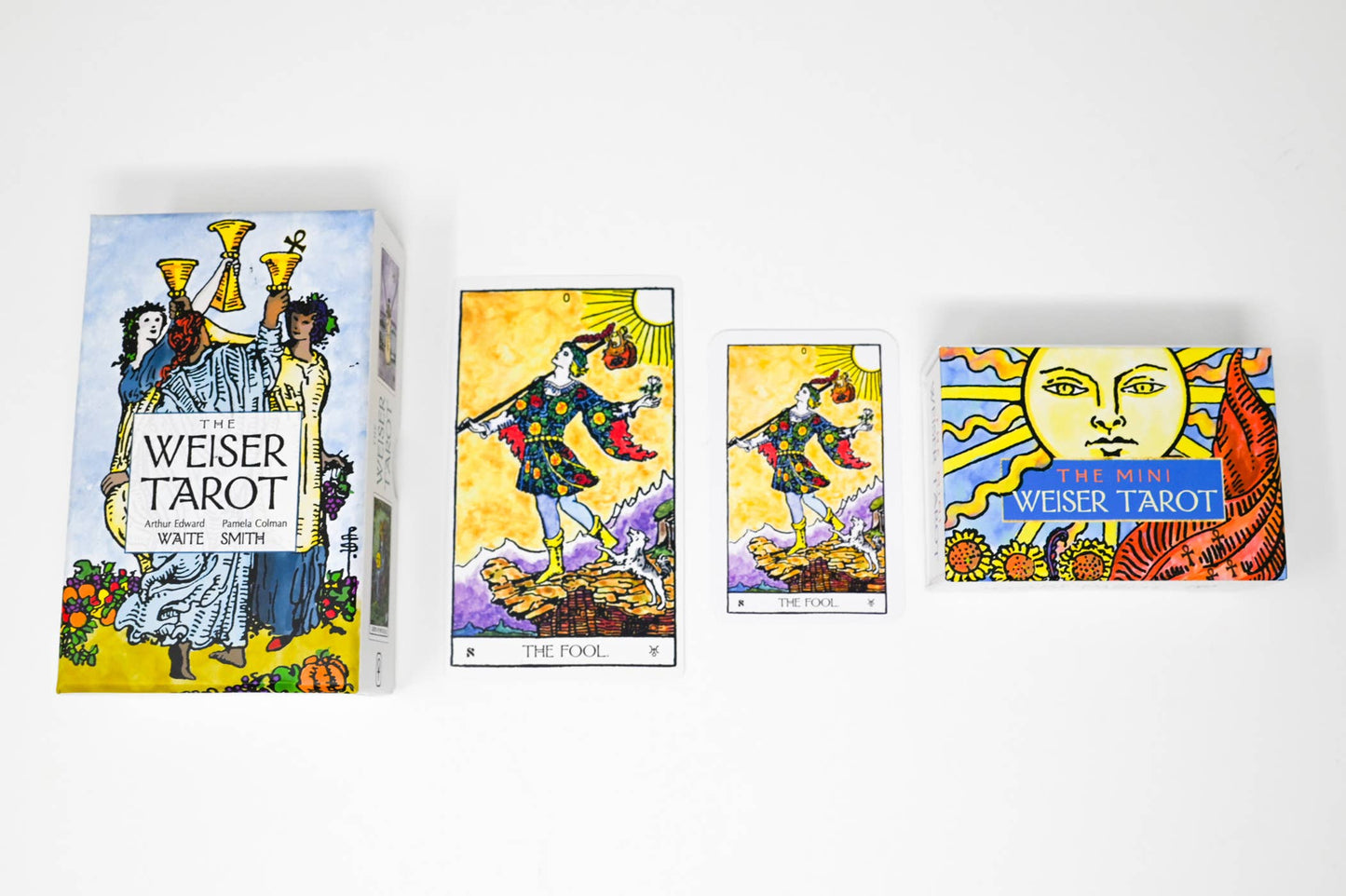 The Mini Weiser Tarot (78 Full-Color Cards, Mini RWS Deck)