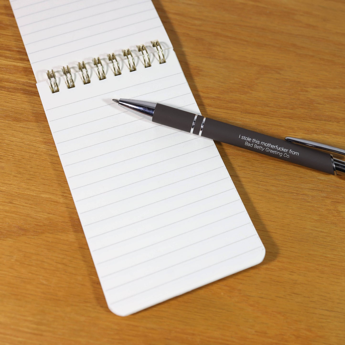 Can I Interest You in a Side Quest Spiral Memo Notepad