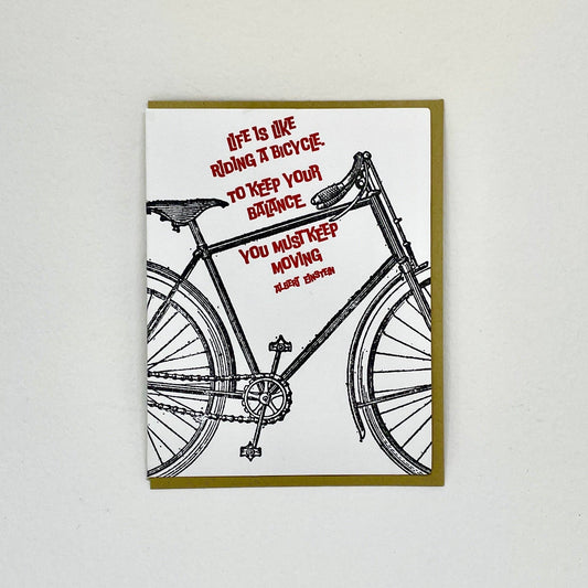 Einstein Bike Card