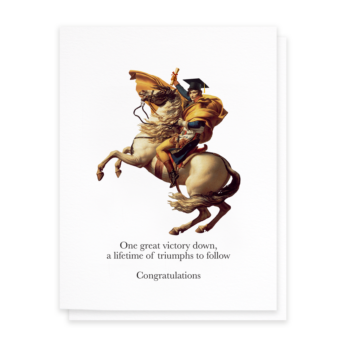 A Lifetime Of Triumphs, Graduation Greeting Card