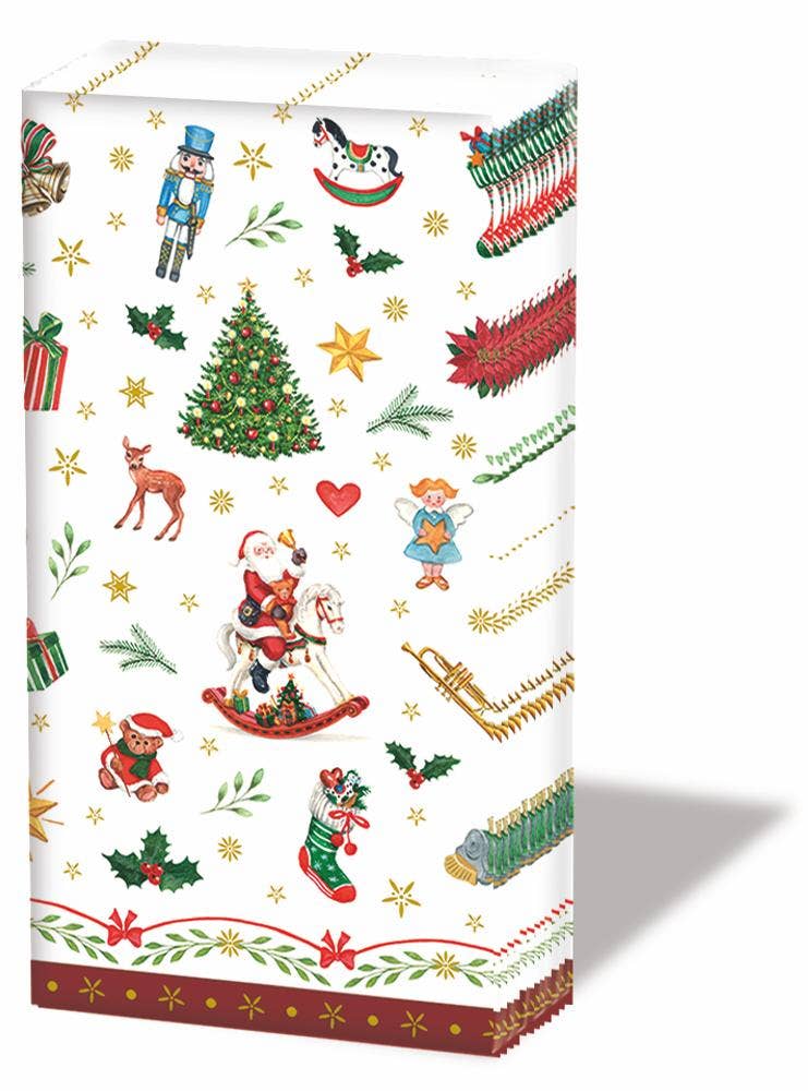 Ornaments All Over Pocket Tissues