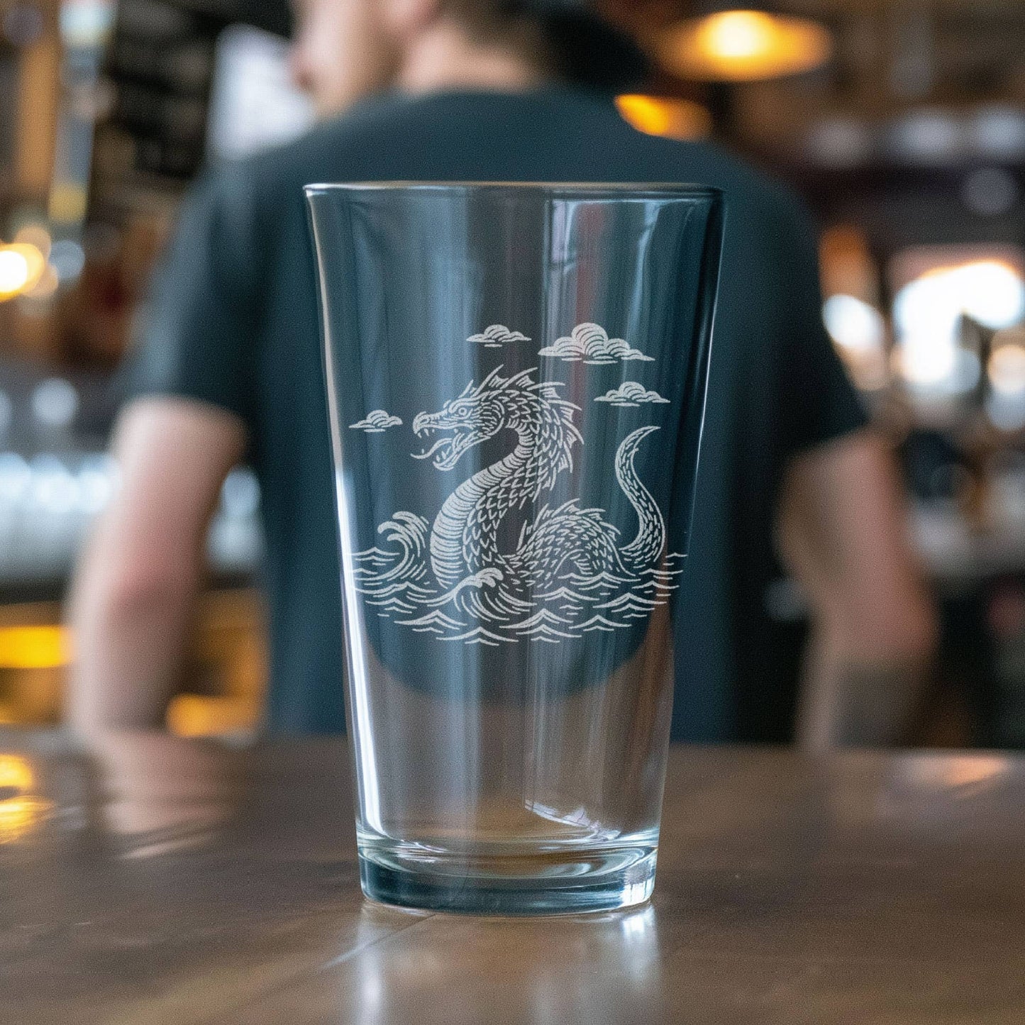 Sea Serpent Glasses: Old Fashioned