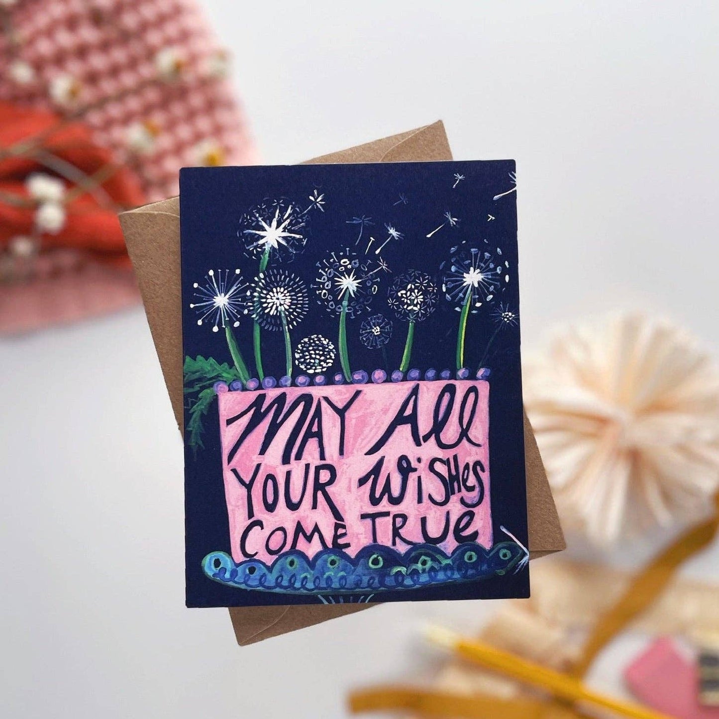 Dandelion Birthday Card