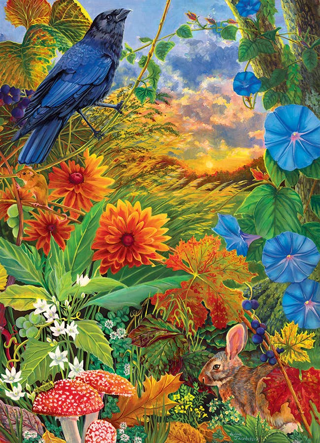 Woodland Gathering 1000pc puzzle