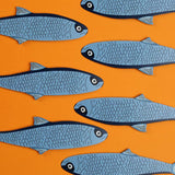 Fish Bookmark (it's die cut!)