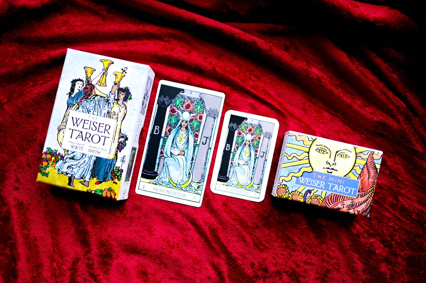 The Mini Weiser Tarot (78 Full-Color Cards, Mini RWS Deck)