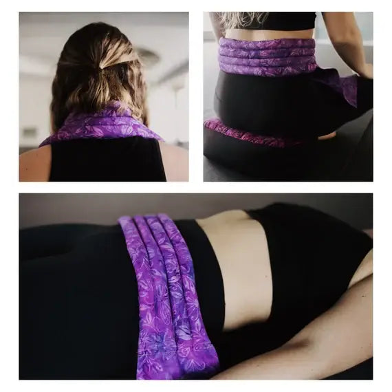 Lavender Petite Back Neck & Shoulder Wrap