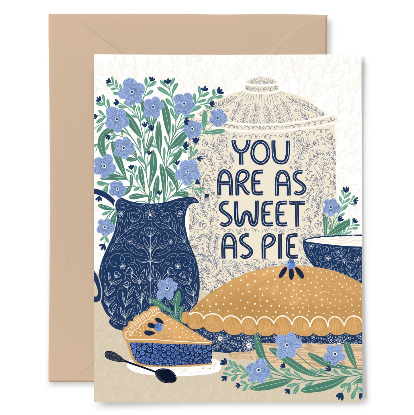 Thank You Pie Greeting Card