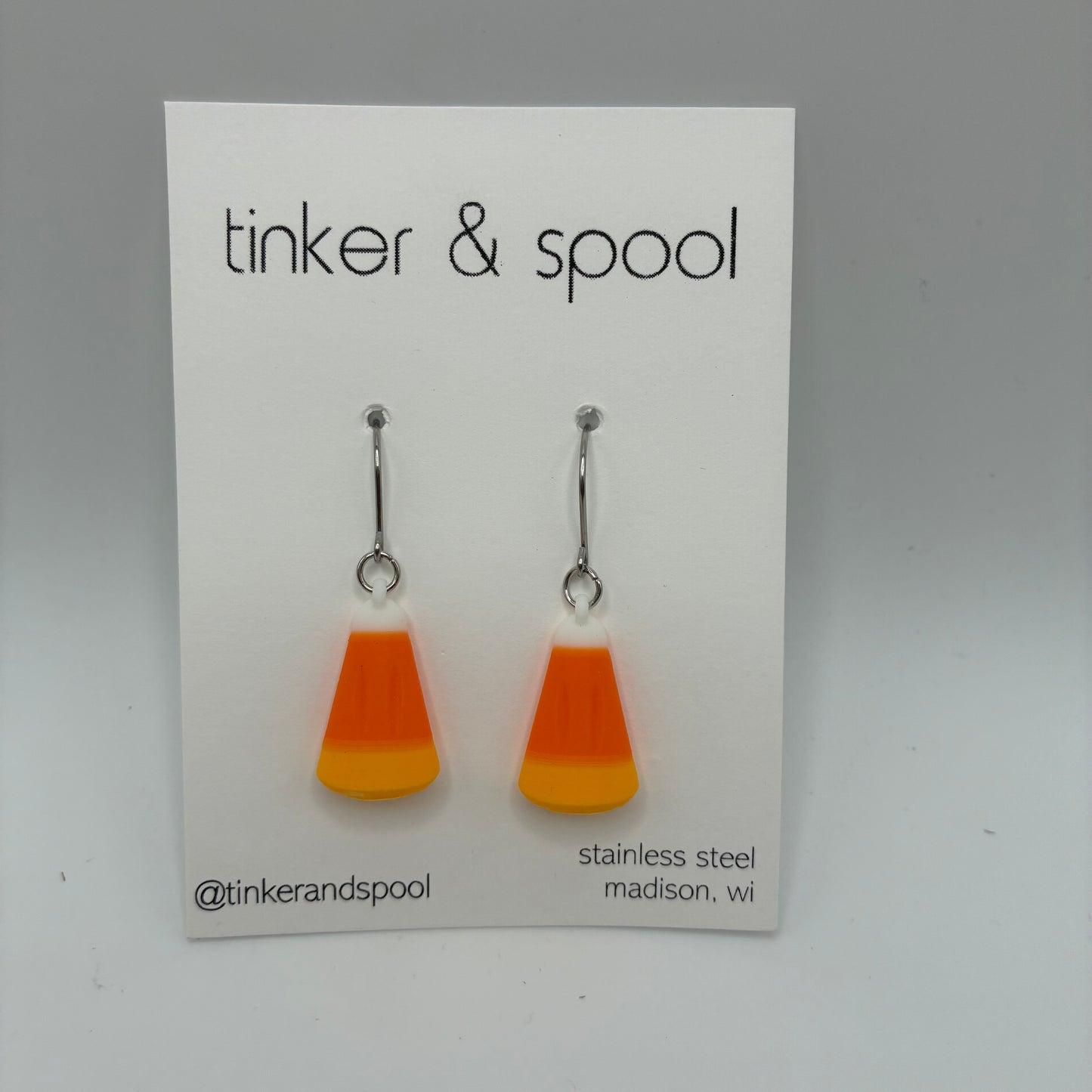 Tinker & Spool Dangle Earrings