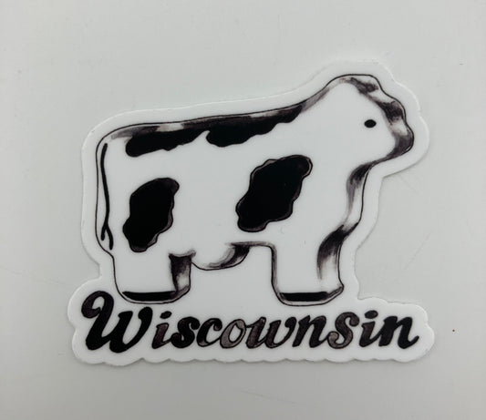 Wiscownsin Frosted Sugar Cookie Sticker