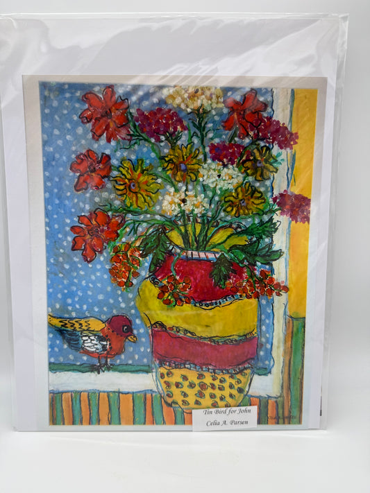 Tin Bird for John 11 x 14 Print