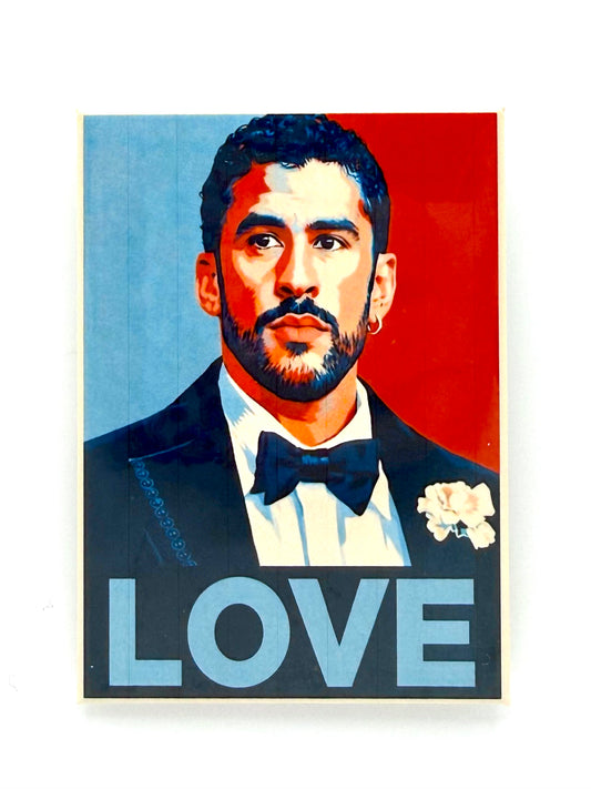 Bad Bunny Love Magnet