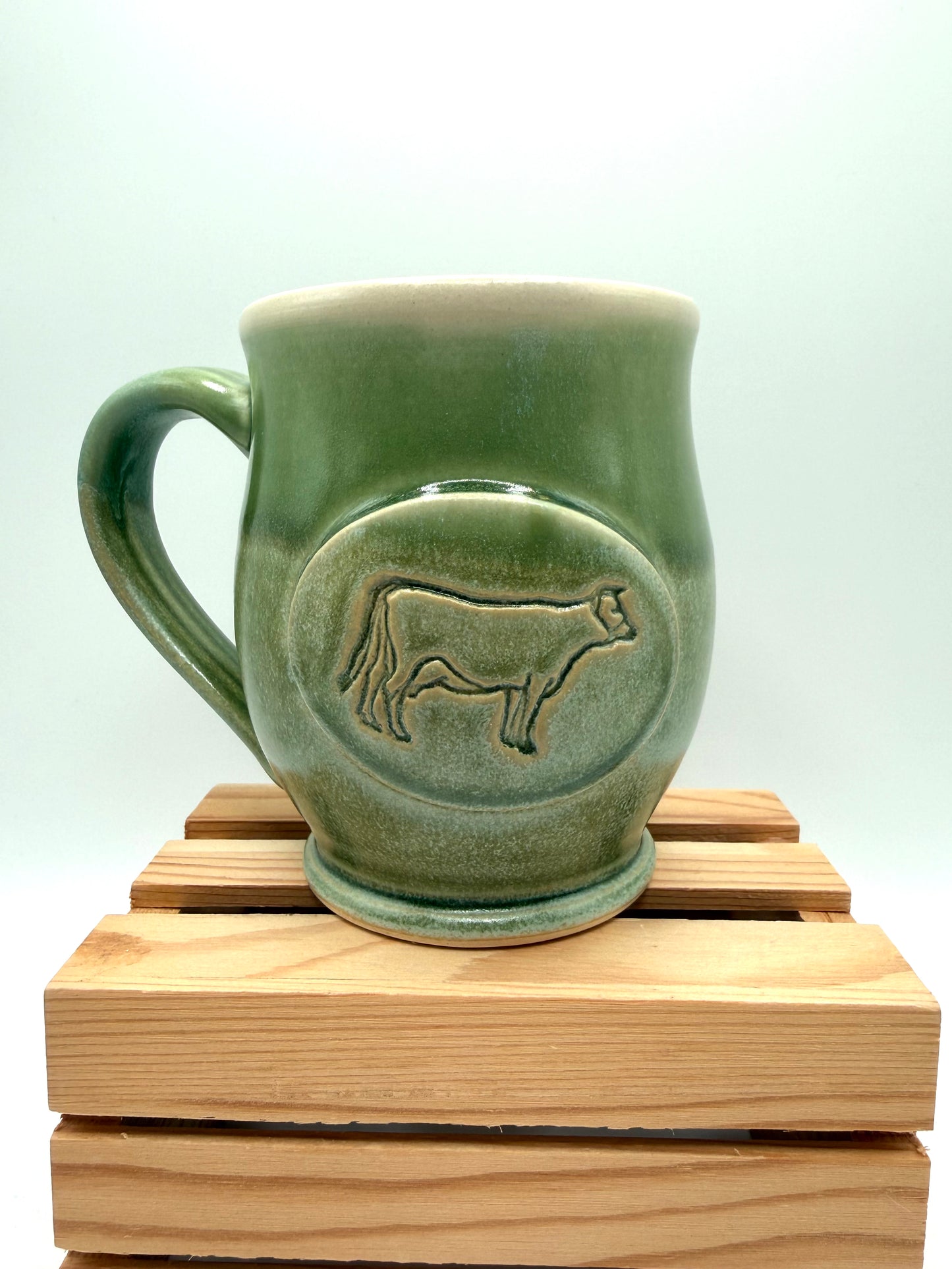 Cow Mug by Jenny Blasen