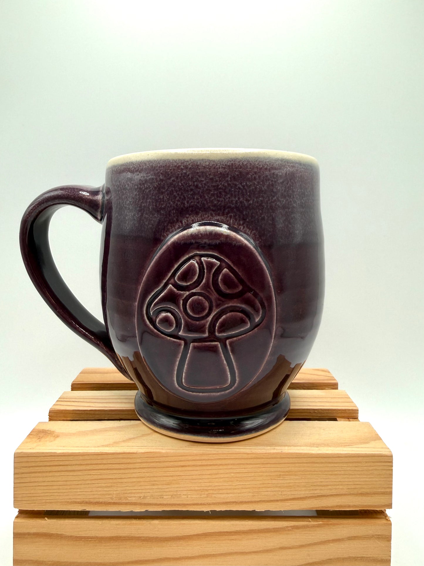 Mushroom Mug by Jenny Blasen