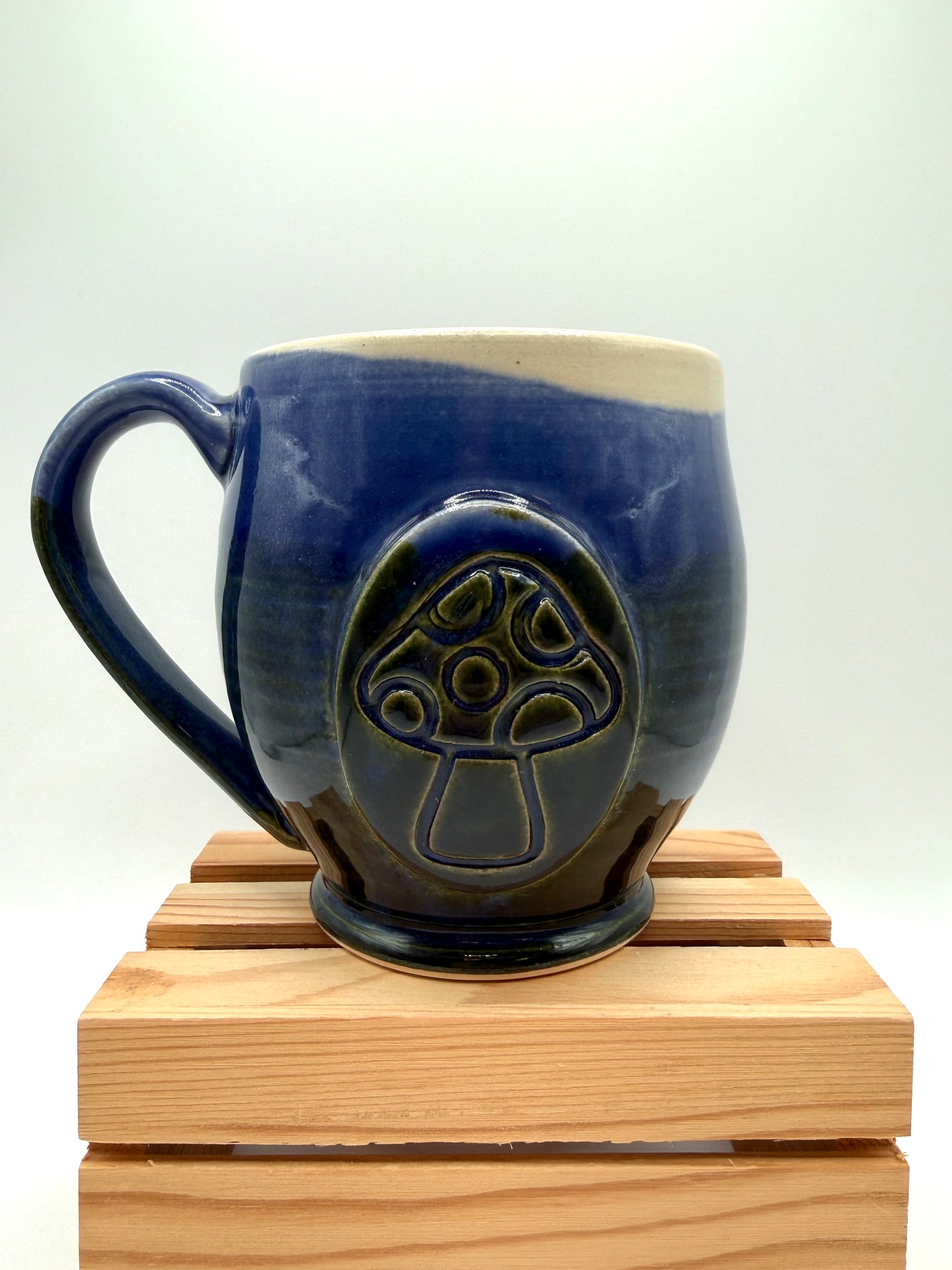 Mushroom Mug by Jenny Blasen