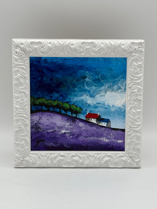 Framed Original Acrylic on Canvas
