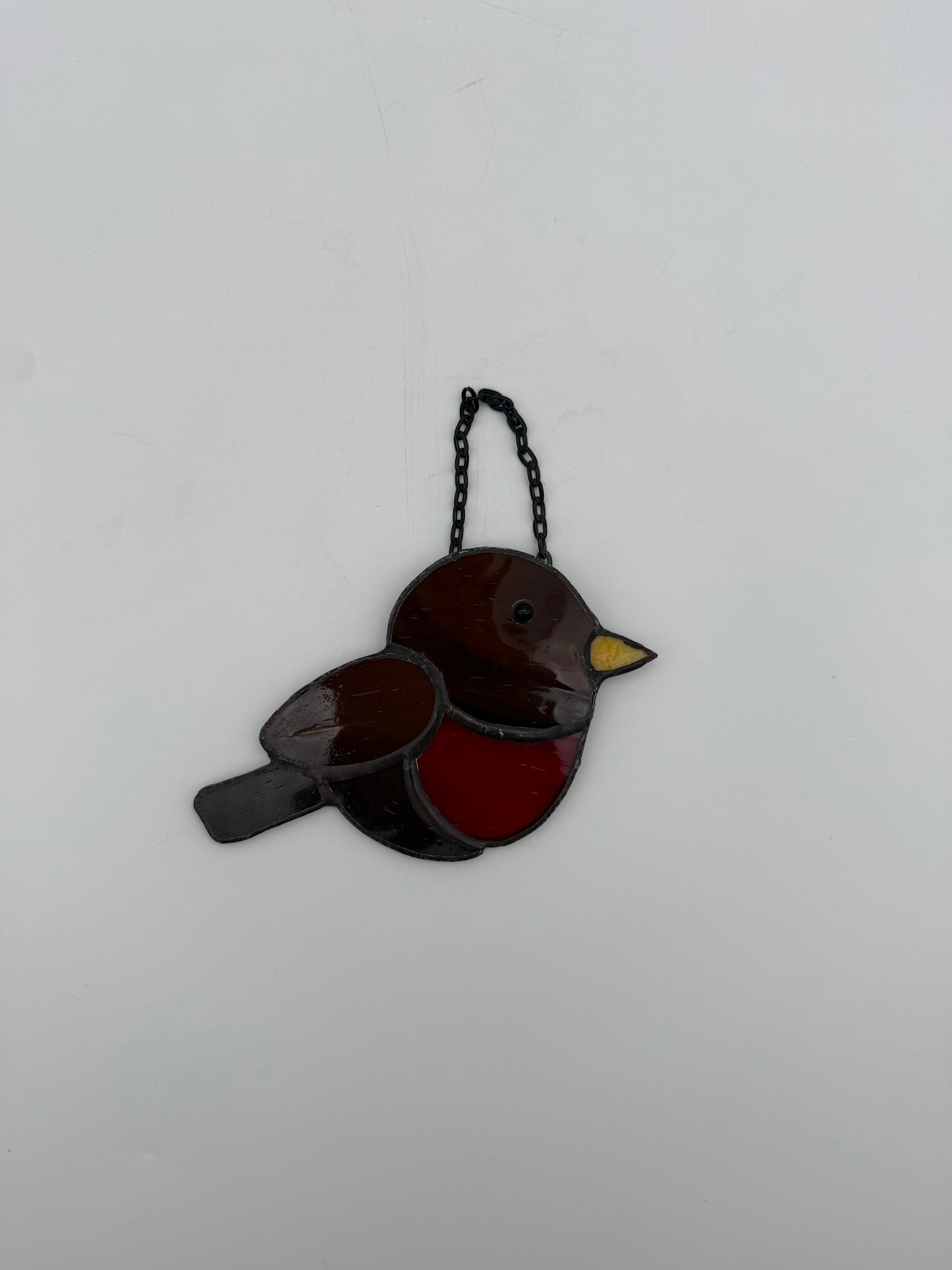 Stained Glass Birds Hanging