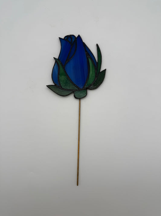 Stained Glass Rose by Debi