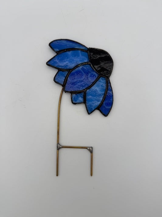 Small Stained Glass Coneflower by Debi