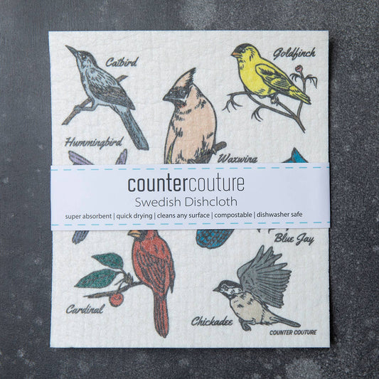 Bird Swedish Dishcloth