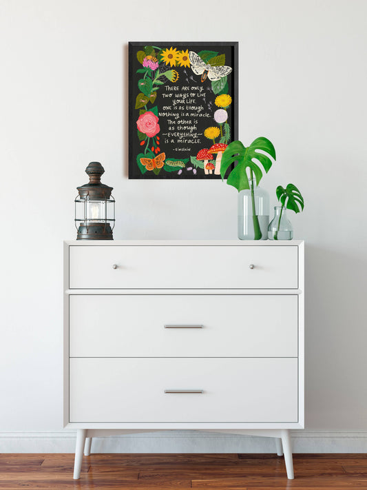 Everything is a Miracle Art Print