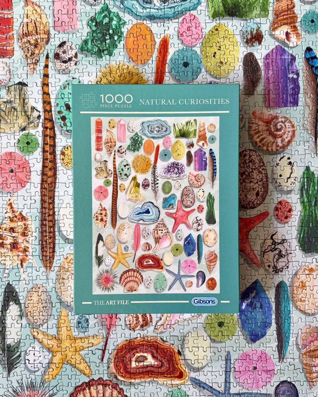 The Art File Natural Curiosities 1000 Piece Jigsaw Puzzle