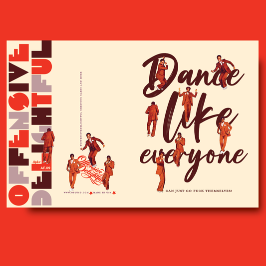 Dance Like Card