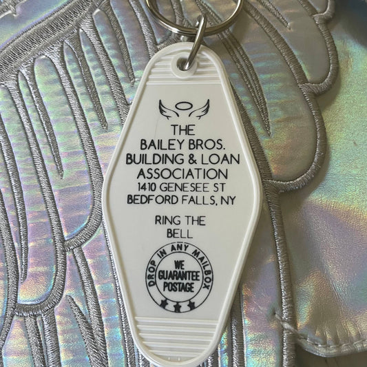 Motel Key Fob - Bailey Bros. Savings (It's a Wonderful Life)