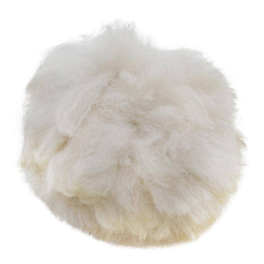 Alpaca Fuzzball Pom - Pom: White - The Regal Find