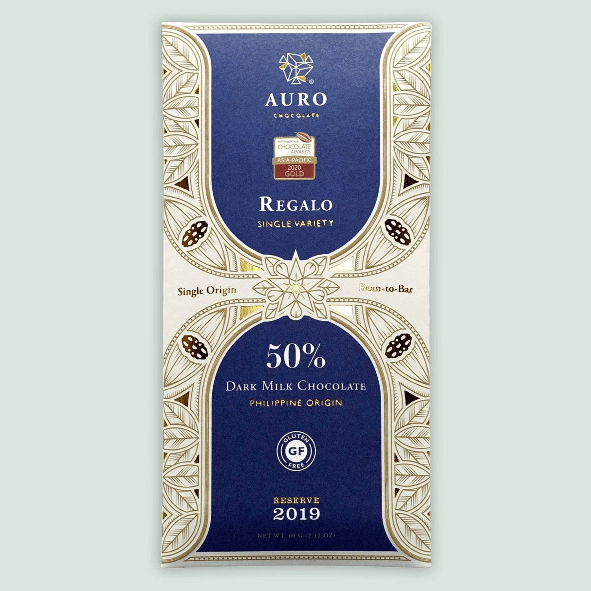 Auro Reserve Regalo Dark Milk Chocolate Bar 50% - The Regal Find