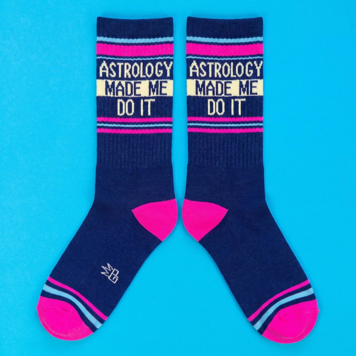 Astrology Made Me Do It Gym Crew Socks
