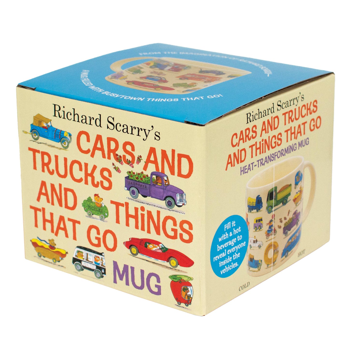 Richard Scarry Cars and Trucks Heat-Transforming Mug