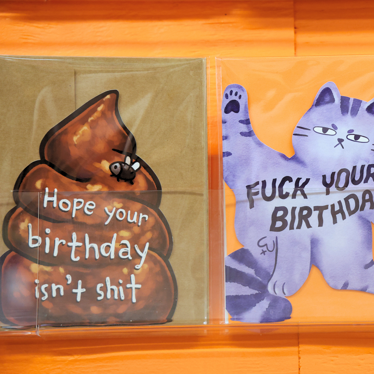 Grim Reaper Not Today - Birthday Card